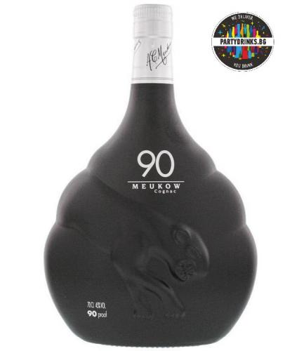 Коняк Meukow Black 90 PROOF 700ml 45% с кутия